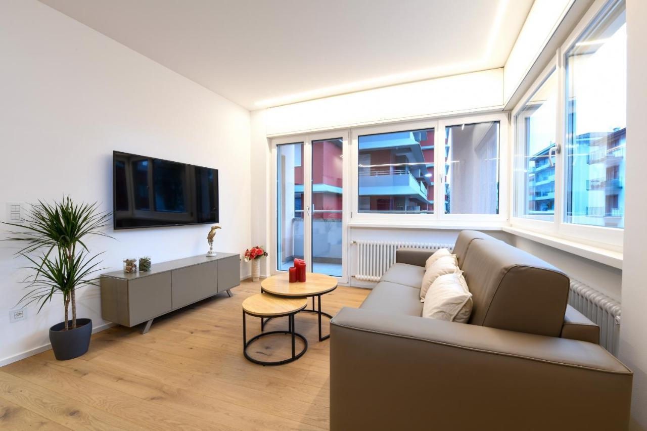 לוגאנו Lake Modern Suites - Free Parking מראה חיצוני תמונה