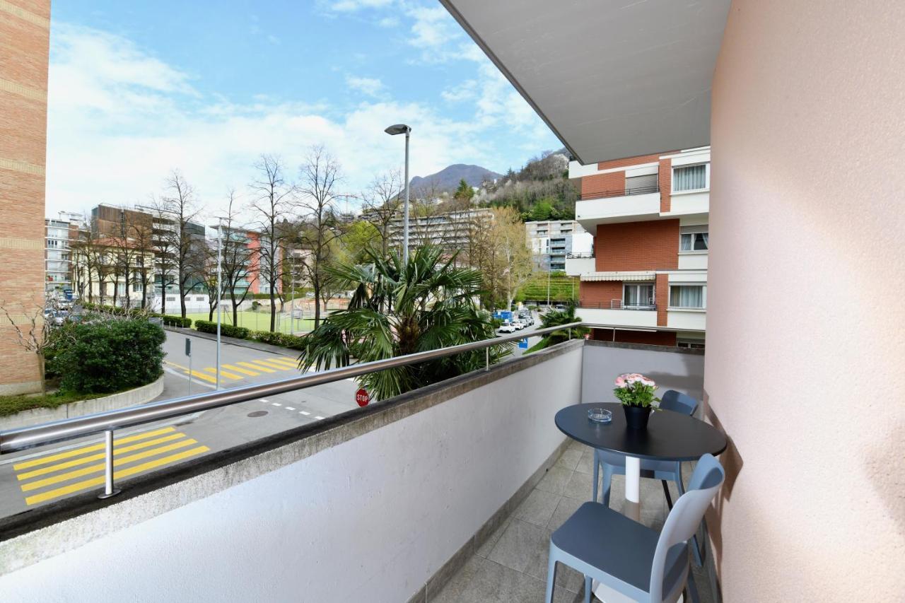 לוגאנו Lake Modern Suites - Free Parking חדר תמונה