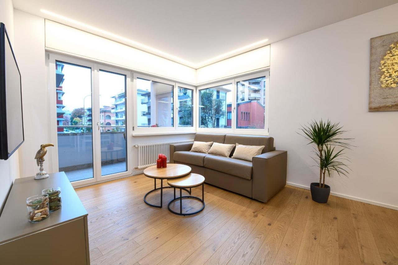 לוגאנו Lake Modern Suites - Free Parking מראה חיצוני תמונה