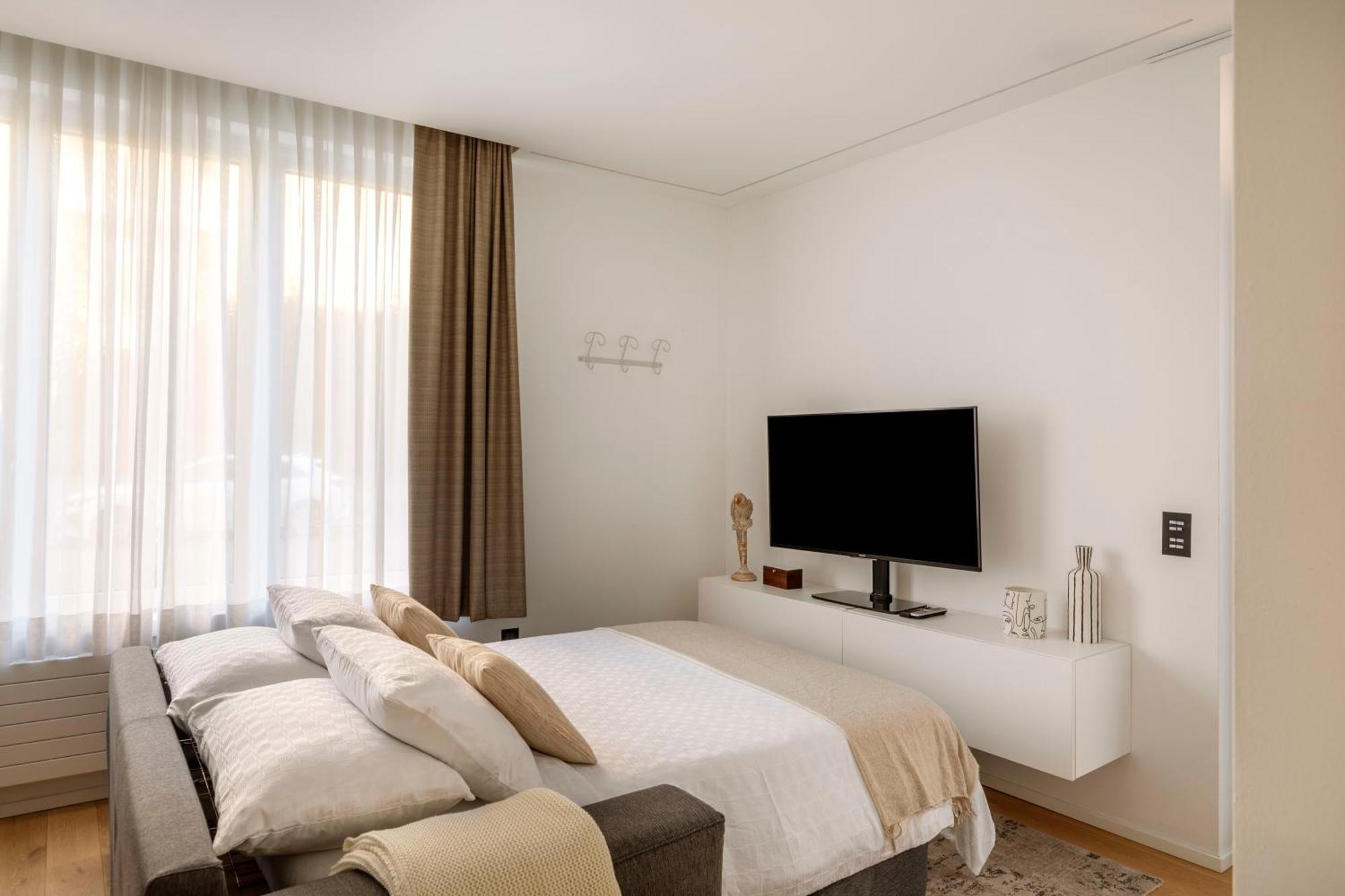 לוגאנו Lake Modern Suites - Free Parking מראה חיצוני תמונה