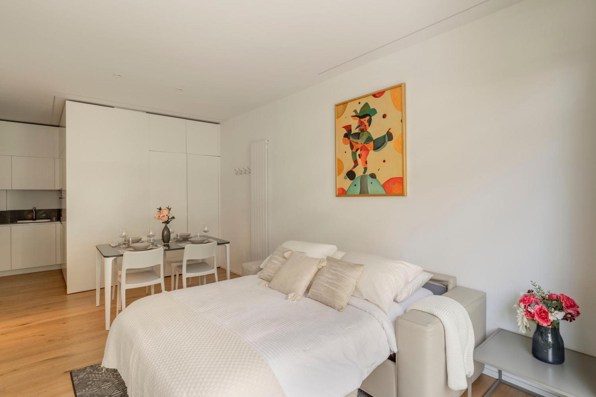 לוגאנו Lake Modern Suites - Free Parking מראה חיצוני תמונה